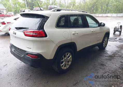 2016 Jeep Cherokee Latitude from USA, damaged, VIN 1C4PJMCB4GW117832